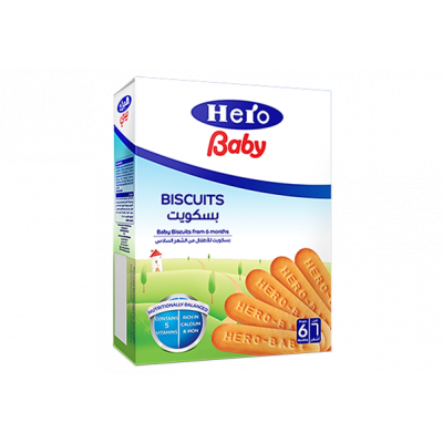 HERO BABY TEETHING BISCUITS 180 GM